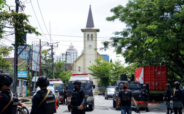 Bom Di Gereja Katedral Makassar High Explosive Ini Cedera Yang Bisa