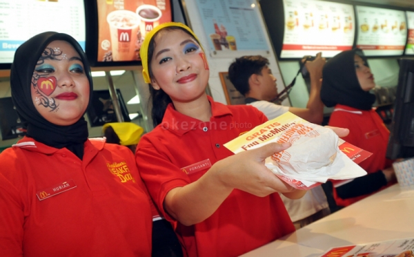 Sarapan Gratis Bersama McD