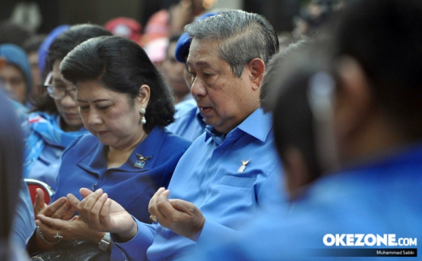 Syukuran HUT ke-16 Partai Demokrat, Keluarga SBY Lengkap Hadir