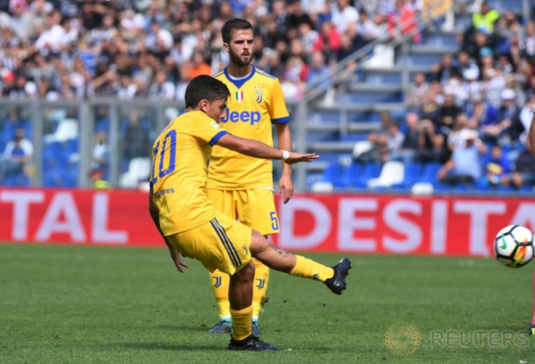 Hattrick Dybala Antar Juventus Pimpin Klasemen Serie A