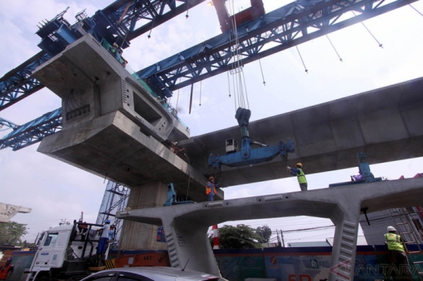 Progres Proyek Pembangunan Tol BORR Capai 48 Persen