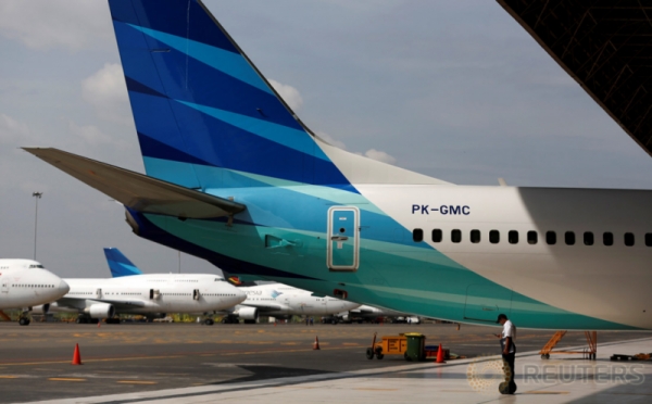 Perawatan Berkala Pesawat Garuda Indonesia di Bandara Soekarno-Hatta