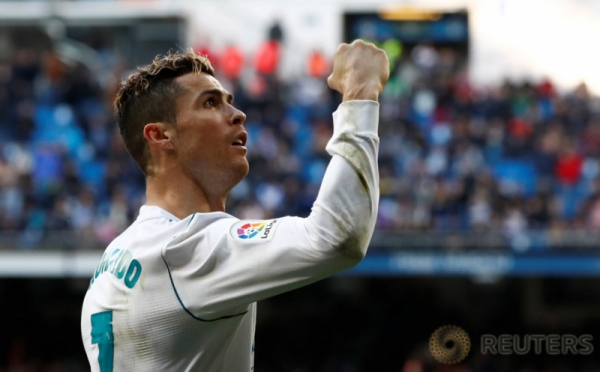 Real Madrid Lumat Alaves 4-0, Cristiano Ronaldo Cetak 2 Gol