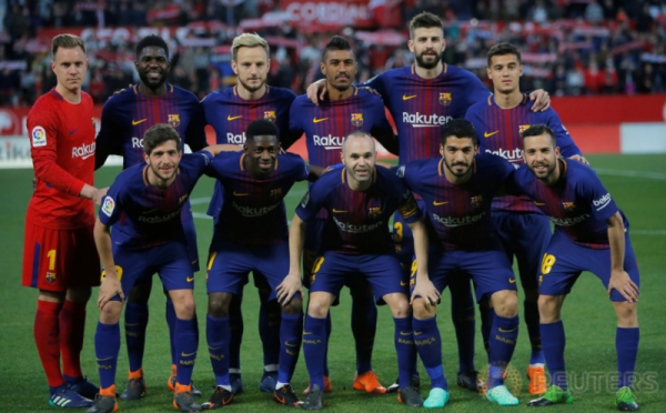 Gol Suarez dan Messi di Menit Akhir Selamatkan Barcelona dari Kekalahan atas Sevilla