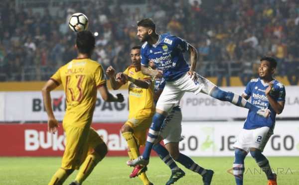 Jamu Persib Bandung, Sriwijaya FC Raih Kemenangan 3-1 