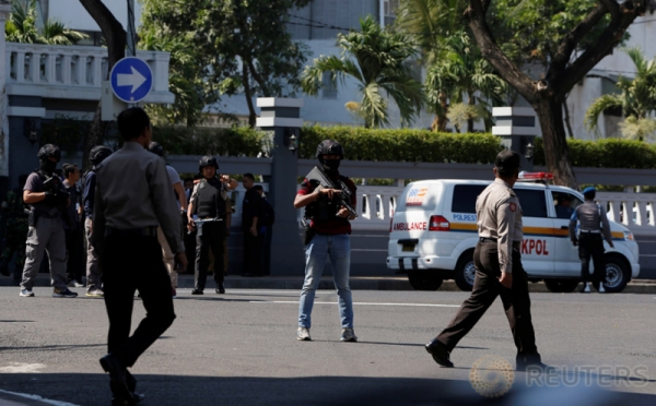 Terduga Teroris Ledakan Bom di Mapolrestabes Surabaya Pelaku Menggunakan Sepeda Motor