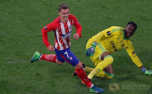 Gebuk Marseille 3 Gol Tanpa Balas, Atletico Madrid Juara Liga Eropa 2017-2018