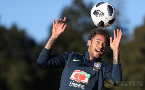 Neymar Mulai Terlihat Berlatih Jelang Piala Dunia 2018