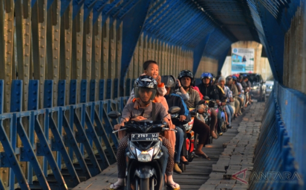 Jembatan Cirahong Jalur Alternatif Selatan bagi Pemudik menuju Jateng