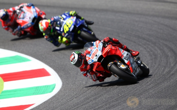 Lorenzo Tercepat pada Balapan Seri Keenam MotoGP 2018 di Sirkuit Mugello Italia