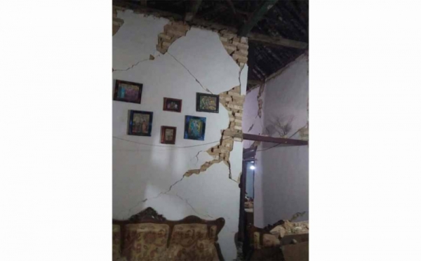 Jelang Lebaran Warga Sumenep Diguncang Gempa 4,8 SR, 6 Luka-Luka dan 77 Rumah Rusak
