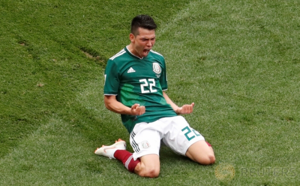 Jerman Ditundukkan Meksiko lewat Gol Hirving Lozano