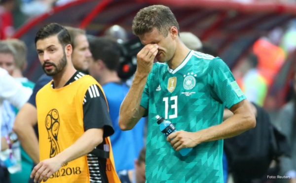 Ragam Ekspresi Pemain Jerman Usai Disingkirkan Korsel dari Piala Dunia 2018