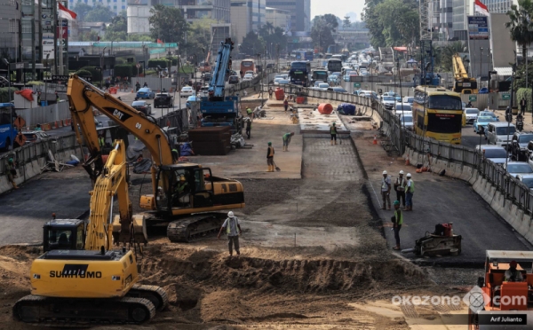 Progres Pembangunan MRT Jakarta Fase I Lebak Bulus-Bundaran HI