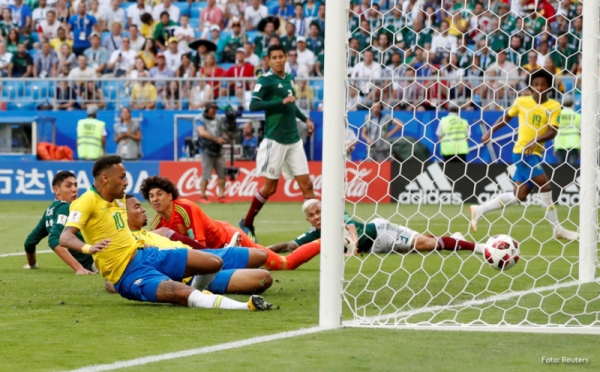 Gol Firmino dan Neymar Antar Brasil ke Perempatfinal Piala Dunia 2018