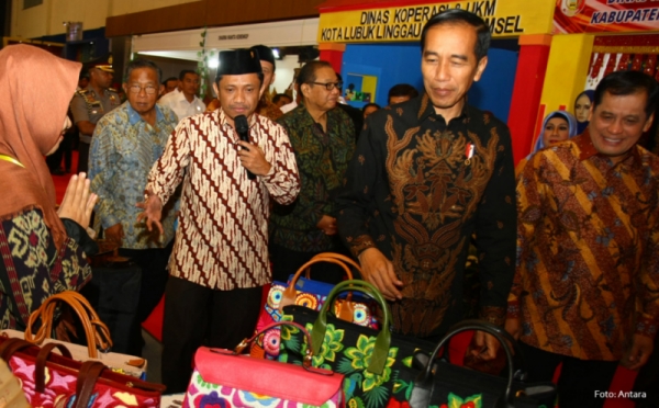 Harkopnas ke-71, Jokowi Sosialisasikan PPh Final UMKM 0,5,%