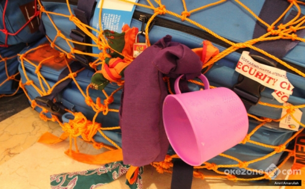 Cara Unik Jamaah Haji Indonesia agar Kopernya Tak Tertukar Jamaah Lain