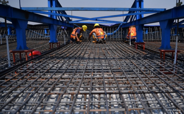 Intip Progres Pembangunan Jalan Tol Layang Japek II