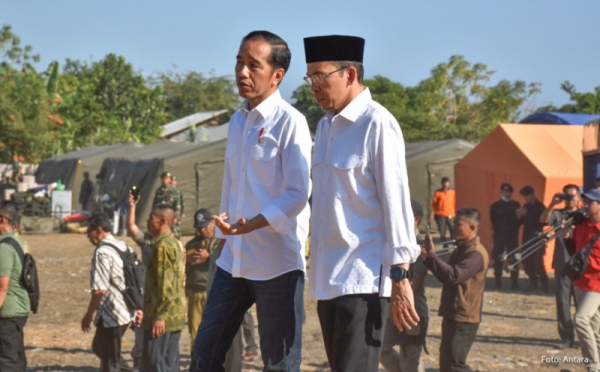 SBY Temui Prabowo, Jokowi Pilih Kunjungi Korban Gempa Lombok Bareng TGB