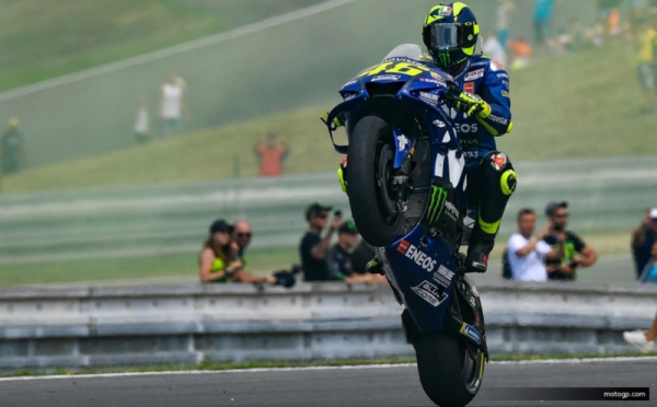 Valentino Rossi Cukup Puas Finis Keempat pada MotoGP Republik Ceko 2018