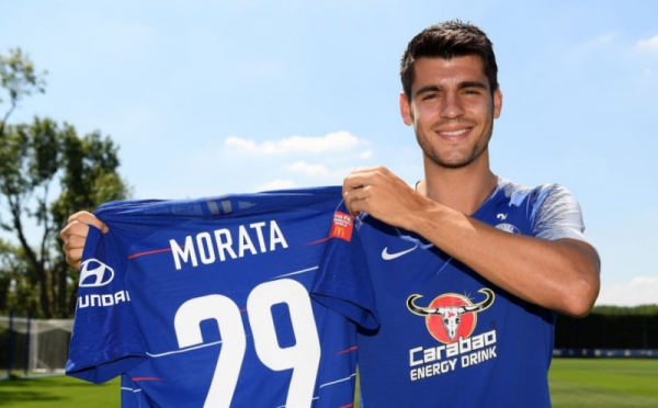 Kutukan No 9 di Chelsea, Alvaro Morata Ubah Nomor Punggung Jadi 29