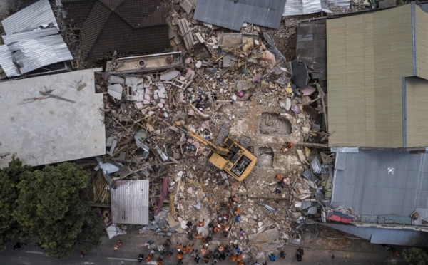 Dilihat dari Udara, Begini Kerusakan Kawasan Terdampak Gempa 7 SR di Lombok