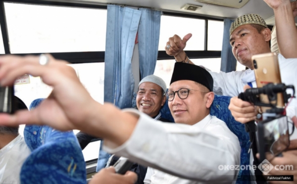 Naik Bus ke Masjidil Haram, Cara Menag Lukman Pantau Kondisi Lapangan