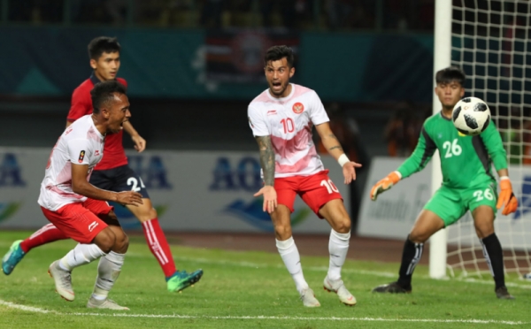 Indonesia Lumat Laos 3 Gol Tanpa Balas