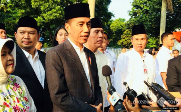 Presiden Jokowi Pilih Salat Idul Adha di Lapangan Tegar Beriman Bogor