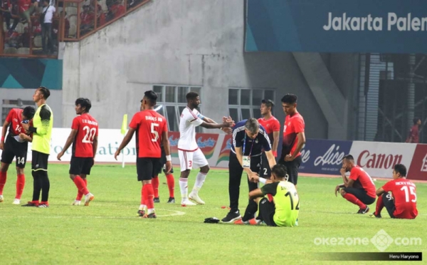 Kalah Adu Penalti dari UEA, Langkah Timnas Indonesia Terhenti 