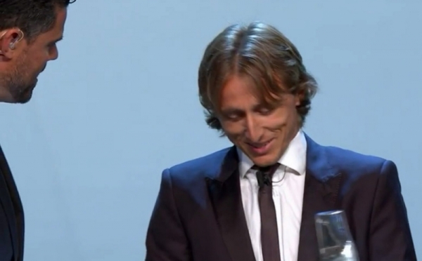 Luka Modric European Player of the Year 2017-2018