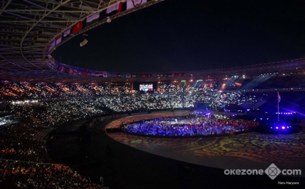 Melihat Lebih Dekat Kemeriahan Closing Ceremony Asian Games 2018