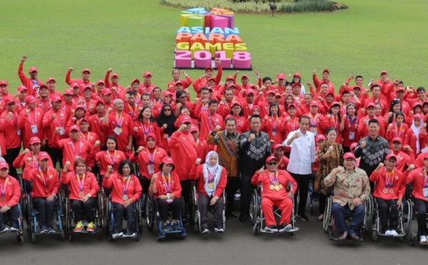 Jokowi Beri Bonus Atlet Asian Para Games 2018 via Tabungan Britama Bisnis