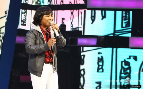 Gogo Bawakan Damai Bersamamu di Spekta Showcase 1 Idol Junior 2018