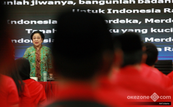 Megawati Buka Sekolah Caleg Anggota Legislatif PDIP