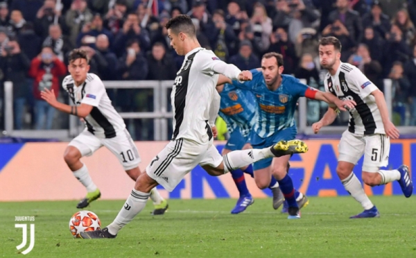 Hattrick Ronaldo Bawa Juventus ke Perempatfinal Liga Champions