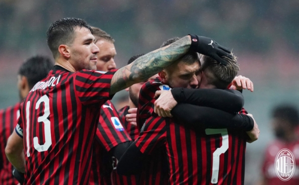 Ante Rebic Bawa AC Milan Menang Tipis atas Torino