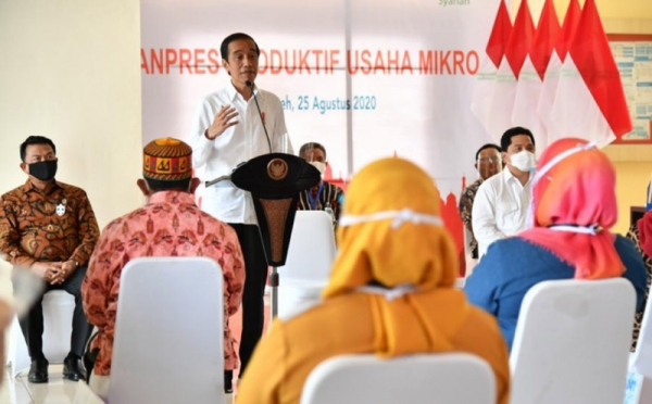 Bantuan Presiden Produktif bagi 220 Pelaku Usaha di Aceh