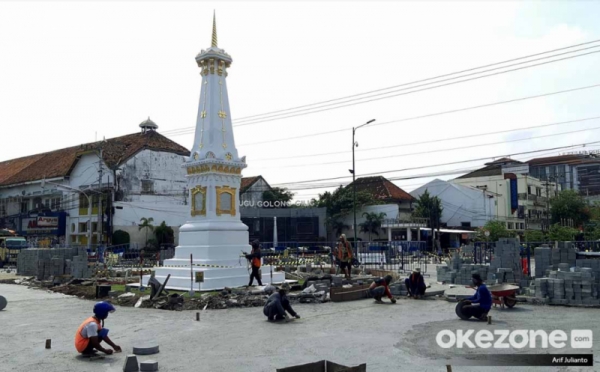 Tugu Yogyakarta Direvitalisasi, Kabel Melintang Tidak Ada Lagi