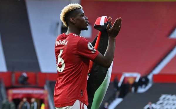 Ini Alasan Paul Pogba dan Amad Diallo Bentangkan Bendera Palestina di Markas Man United